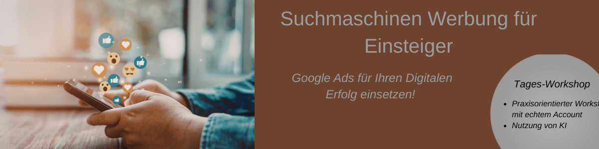 Suchmaschinen Werbung für Einsteiger